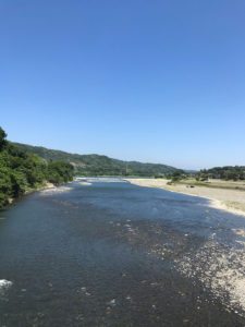 【高田橋から眺める相模川】